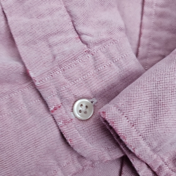 Ralph Lauren Men's Classic Fit Pink Long Sleeve Button Front Shirt Sz 3XB - Picture 6 of 12